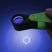 Load image into Gallery viewer, Illuminated Rechargeable LED &amp; UV Loupe Excellent Lens designed for Jewelers DK09103C
