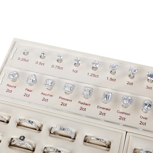 GemTrue Small Diamond Ring Selector Set – 360 Ring Combinations DK111-S