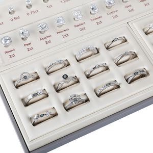 GemTrue Small Diamond Ring Selector Set – 360 Ring Combinations DK111-S