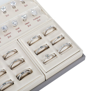 GemTrue Small Diamond Ring Selector Set – 360 Ring Combinations DK111-S