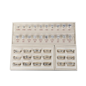 GemTrue Small Diamond Ring Selector Set – 360 Ring Combinations DK111-S