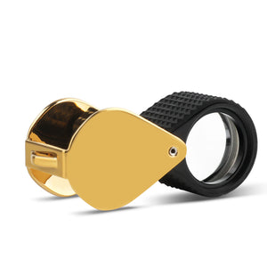 DK18007 - Diamond Loupe 21mm 10x Triplet with Rubber Grip