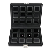 Load image into Gallery viewer, DK21658-24N - GemTrue Diamond Display Box Case with Lock
