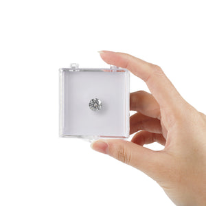 DK21674 - Clear gemstone box with sticky gel pad