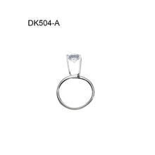 Load image into Gallery viewer, DK504 - Large Diamond Holder Adjustable Ring for Loose Gemstones
