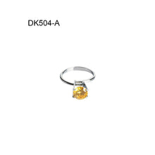 Load image into Gallery viewer, DK504 - Large Diamond Holder Adjustable Ring for Loose Gemstones
