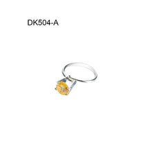 Load image into Gallery viewer, DK504 - Large Diamond Holder Adjustable Ring for Loose Gemstones
