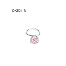 Load image into Gallery viewer, DK504 - Large Diamond Holder Adjustable Ring for Loose Gemstones
