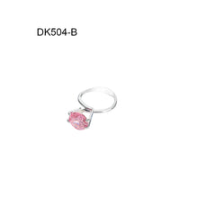 Load image into Gallery viewer, DK504 - Large Diamond Holder Adjustable Ring for Loose Gemstones
