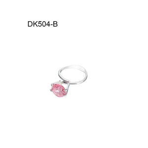 DK504 - Large Diamond Holder Adjustable Ring for Loose Gemstones