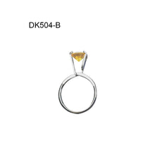 Load image into Gallery viewer, DK504 - Large Diamond Holder Adjustable Ring for Loose Gemstones
